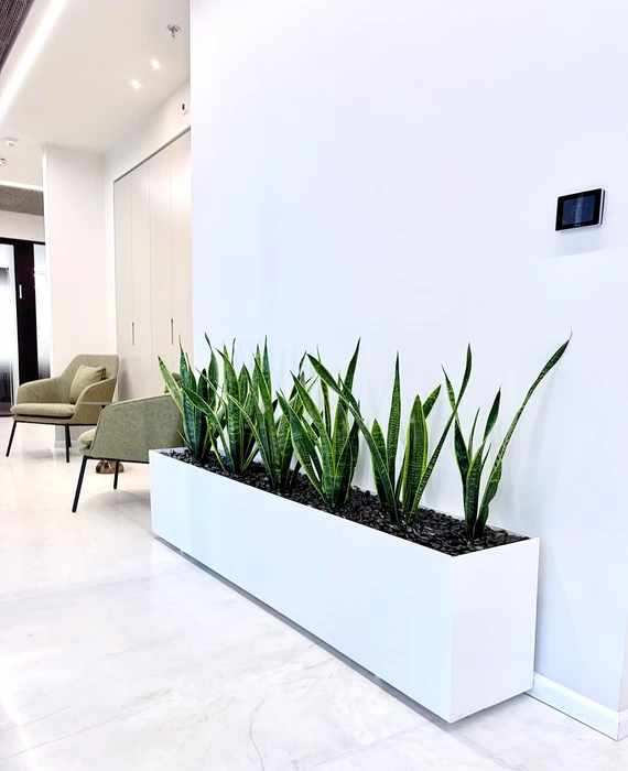 אדנית אלומיניום אורך 3 מטר