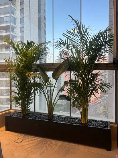 אדנית אלומיניום למרפסת באורך 2 מטר