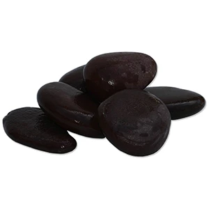 חלוקי נחל שחורים 20 ק"ג