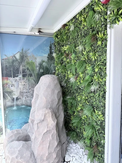 קיר ירוק לפי מטר